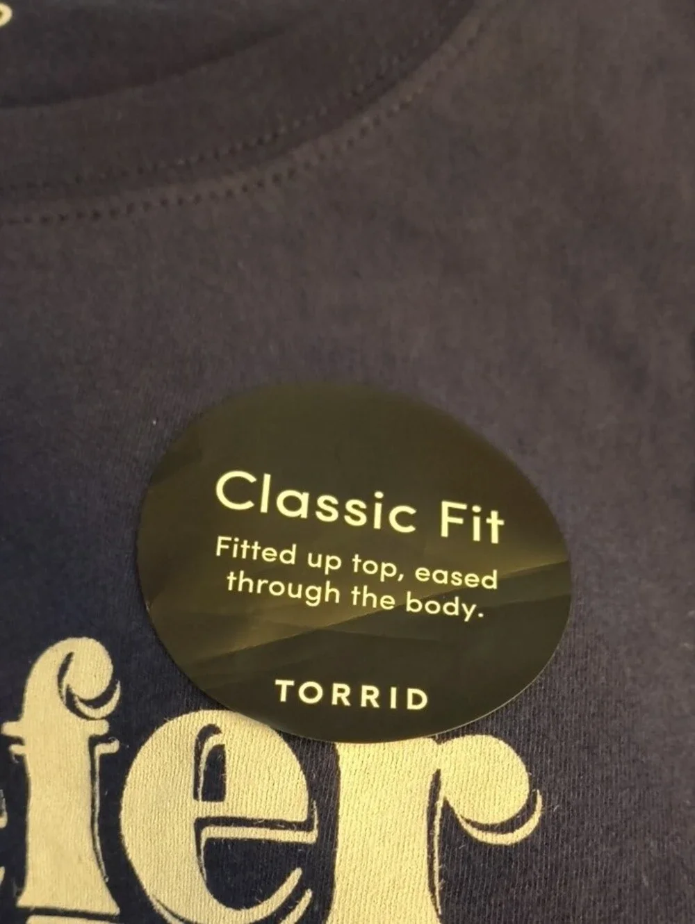 torrid navy graphic tee with 